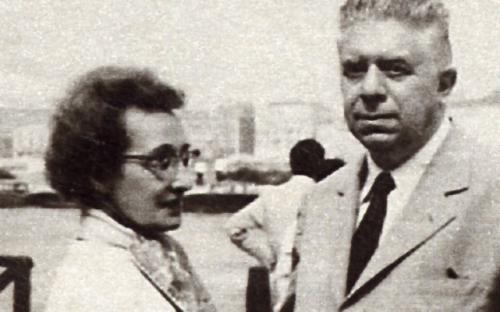 eugenio montale con drusilla tanzi detta la mosca